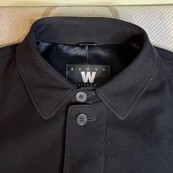 Sanyo Weather Wear Carol Cohen fully lined heavy microsuede button down coat - Picture 12 of 17